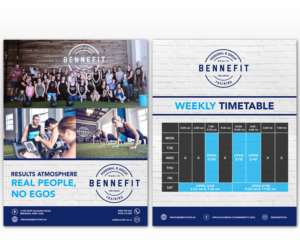 Timetable/Brochure | Flyer-Design von Luniere Designs