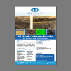 Mining Engineering Services | Diseño de Flyer por aspiremedia