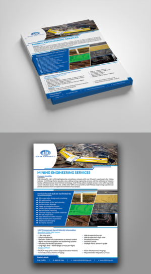 Mining Engineering Services | Diseño de Flyer por ecorokerz