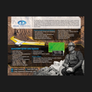 Mining Engineering Services | Diseño de Flyer por Emmanuel Creations
