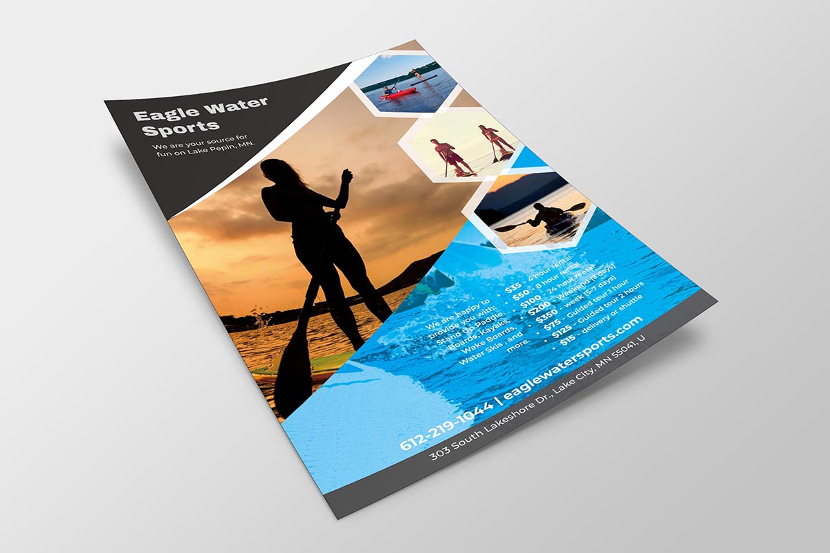 Flyer-Design von lookedaeng für Eagle Hang Gliding | Design #18962638