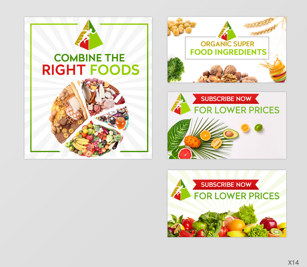 Banner Ad Design by pb for Visions of Health | Design #18926947