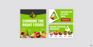 Banner Ad Design by pb for Visions of Health | Design: #18933681