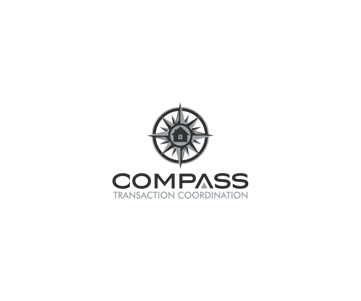 Modern, Conservative, Real Estate Logo Design for Compass Transaction
