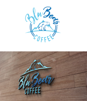 Diseño de Logo por trufya para BluBear Coffee | Diseño: #18963173