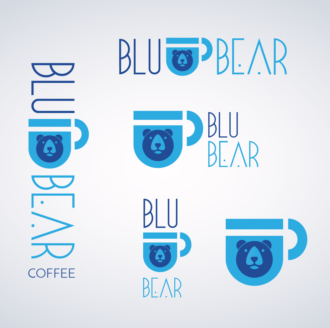 Logo Design by SJL Designs for BluBear Coffee | Design #18977850
