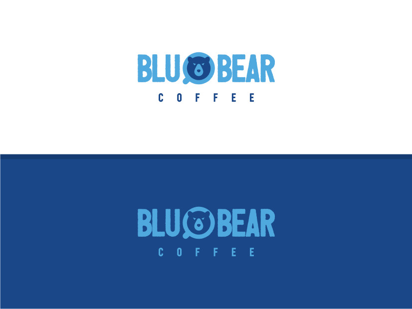 Logo Design by Atvento Graphics for BluBear Coffee | Design #18935380
