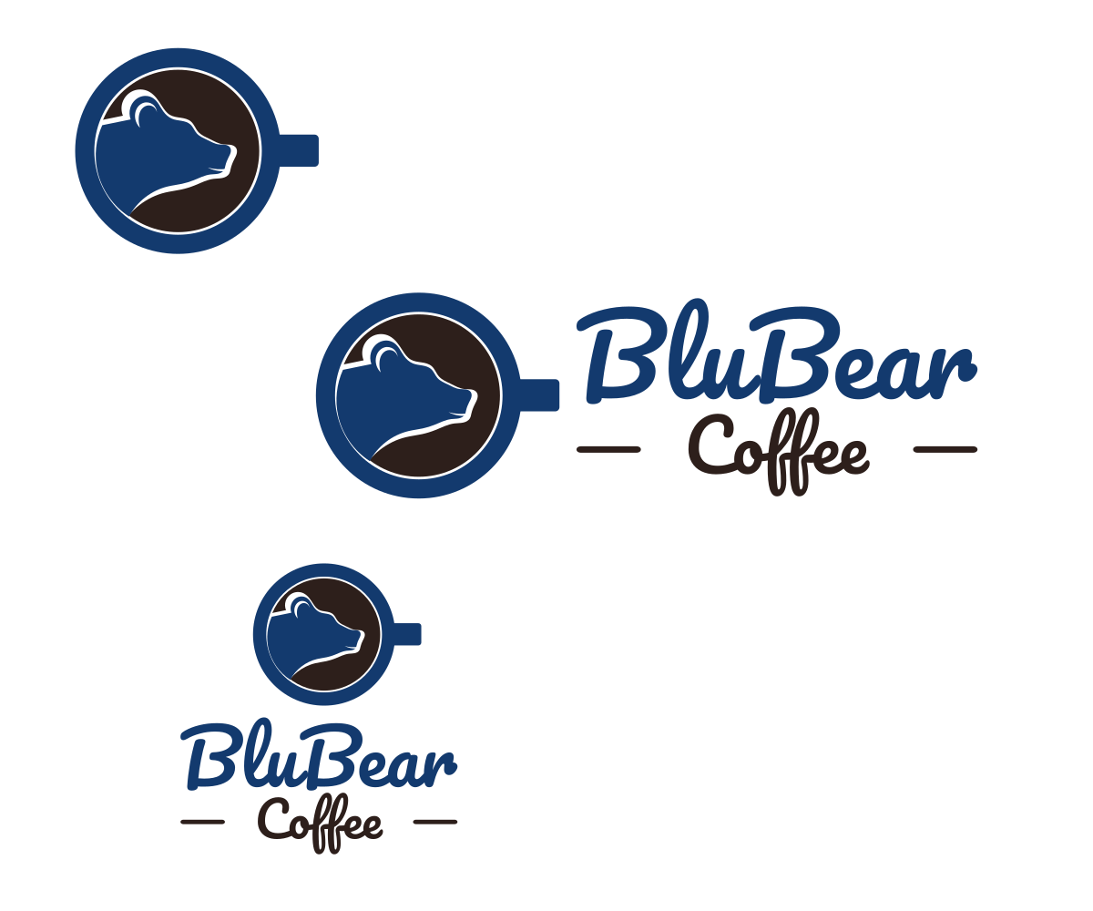 Logo Design by design.bb for BluBear Coffee | Design #18939396
