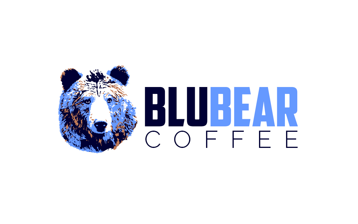 Logo Design by vlad.buzz for BluBear Coffee | Design #18952392