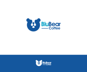 Logo Design by volebaba for BluBear Coffee | Design #18934679