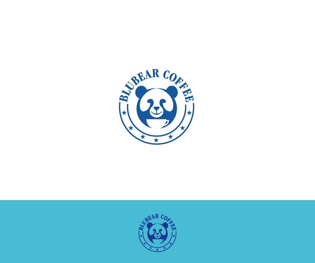 Logo Design by volebaba for BluBear Coffee | Design #18934680