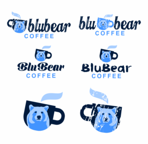 Logo Design by pa2pat for BluBear Coffee | Design #18929834