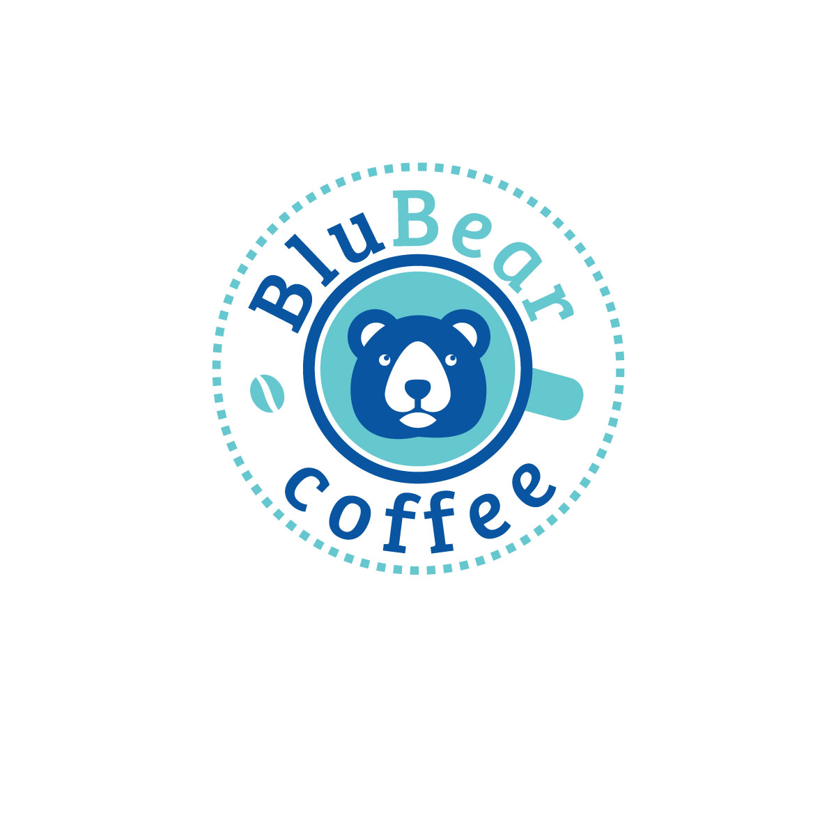 Diseño de Logo por michellefrances para BluBear Coffee | Diseño #18951554