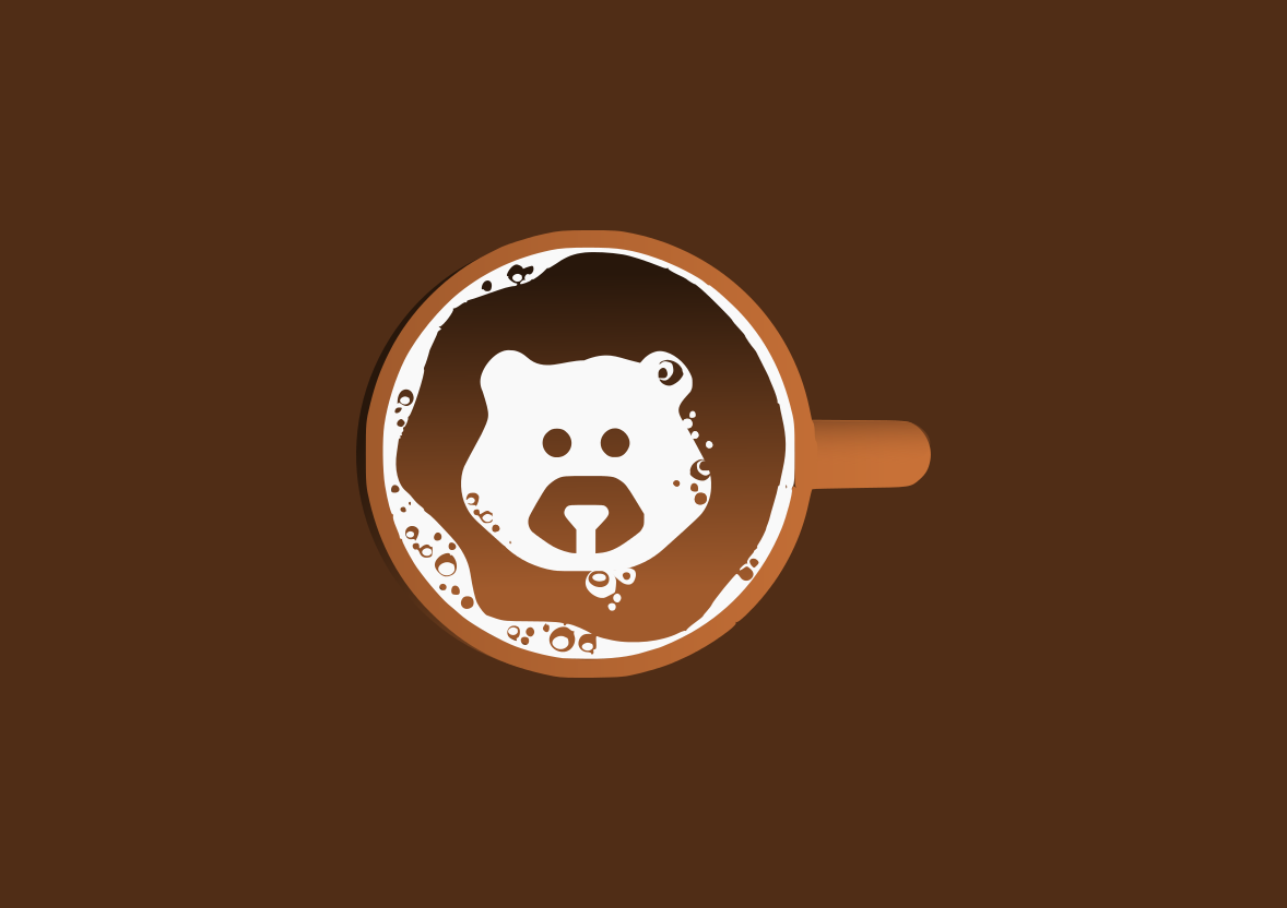 Logo Design by AVASHE for BluBear Coffee | Design #18960543