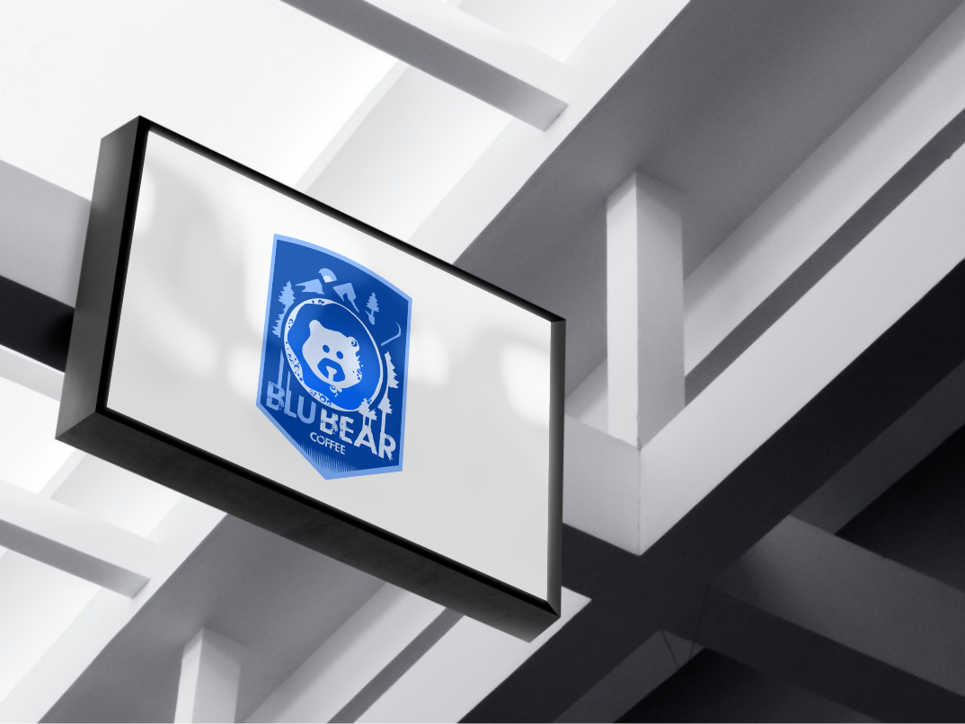 Logo Design by AVASHE for BluBear Coffee | Design #18988073