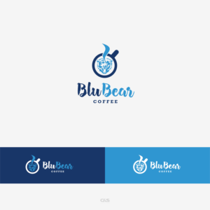 BluBear Coffee | Logo Design by CKS d e s i g n