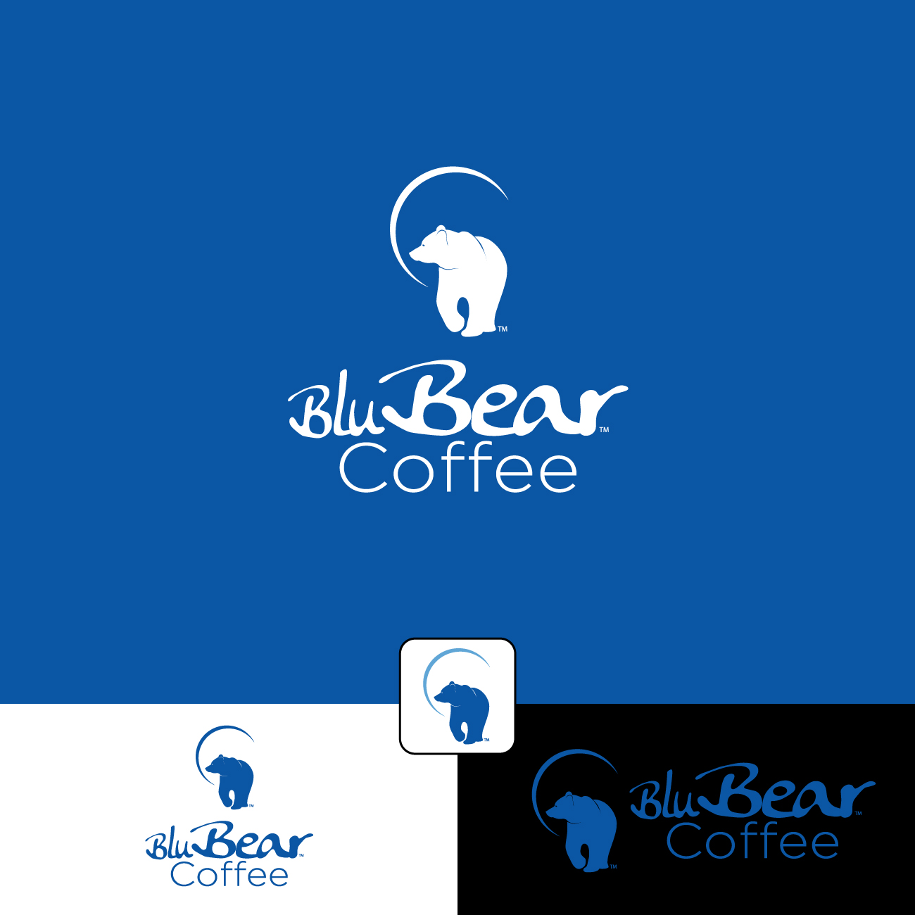 Diseño de Logo por MBM Design para BluBear Coffee | Diseño #18963515
