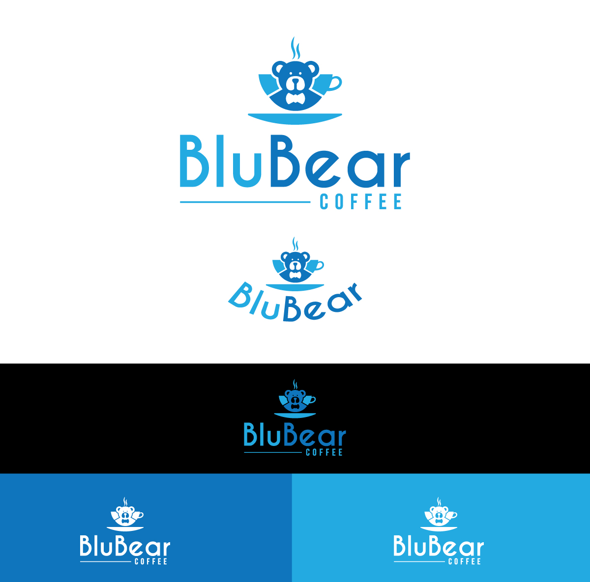 Diseño de Logo por designmind78 para BluBear Coffee | Diseño #18932356