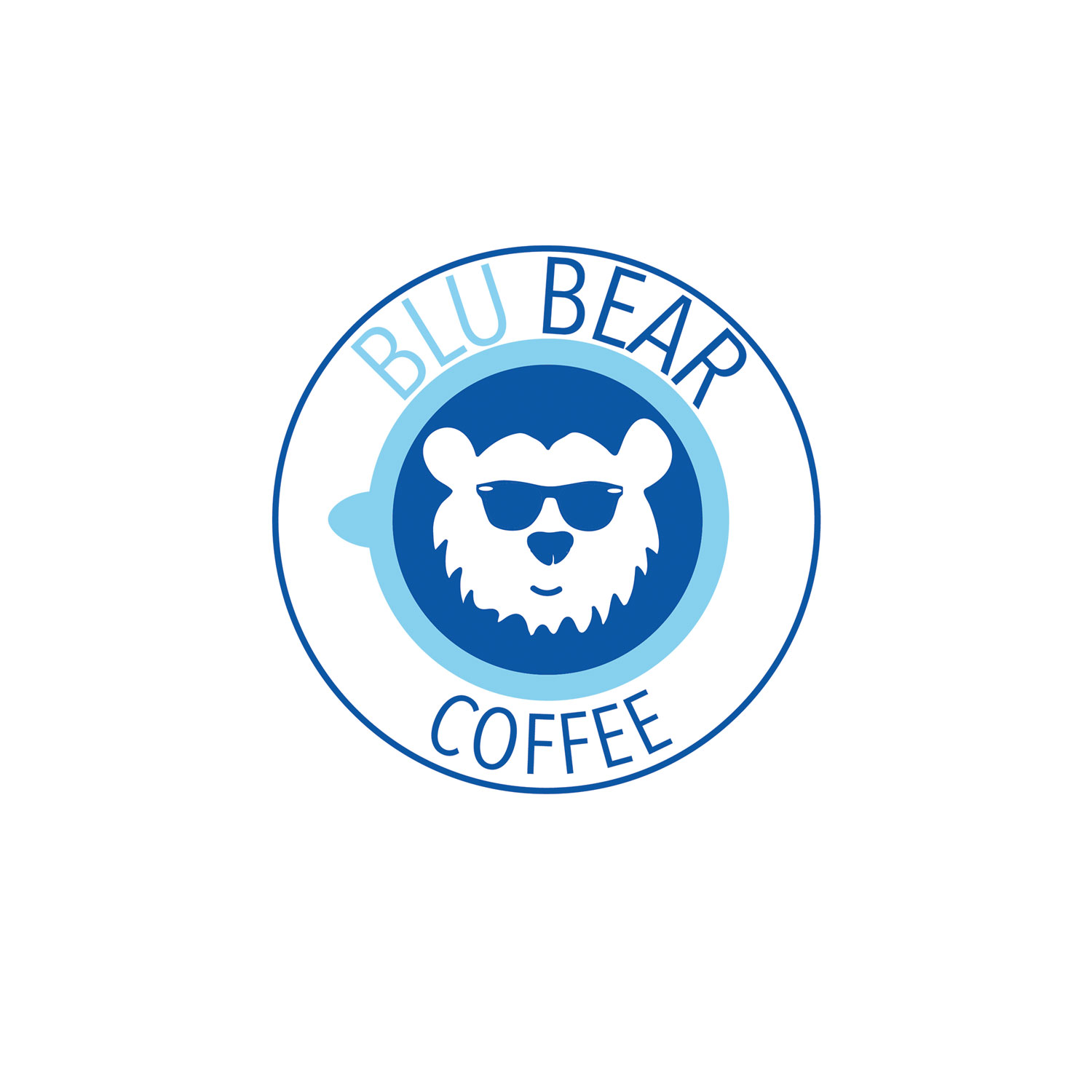 Logo Design by NatachaHoskins 2 for BluBear Coffee | Design #19013472