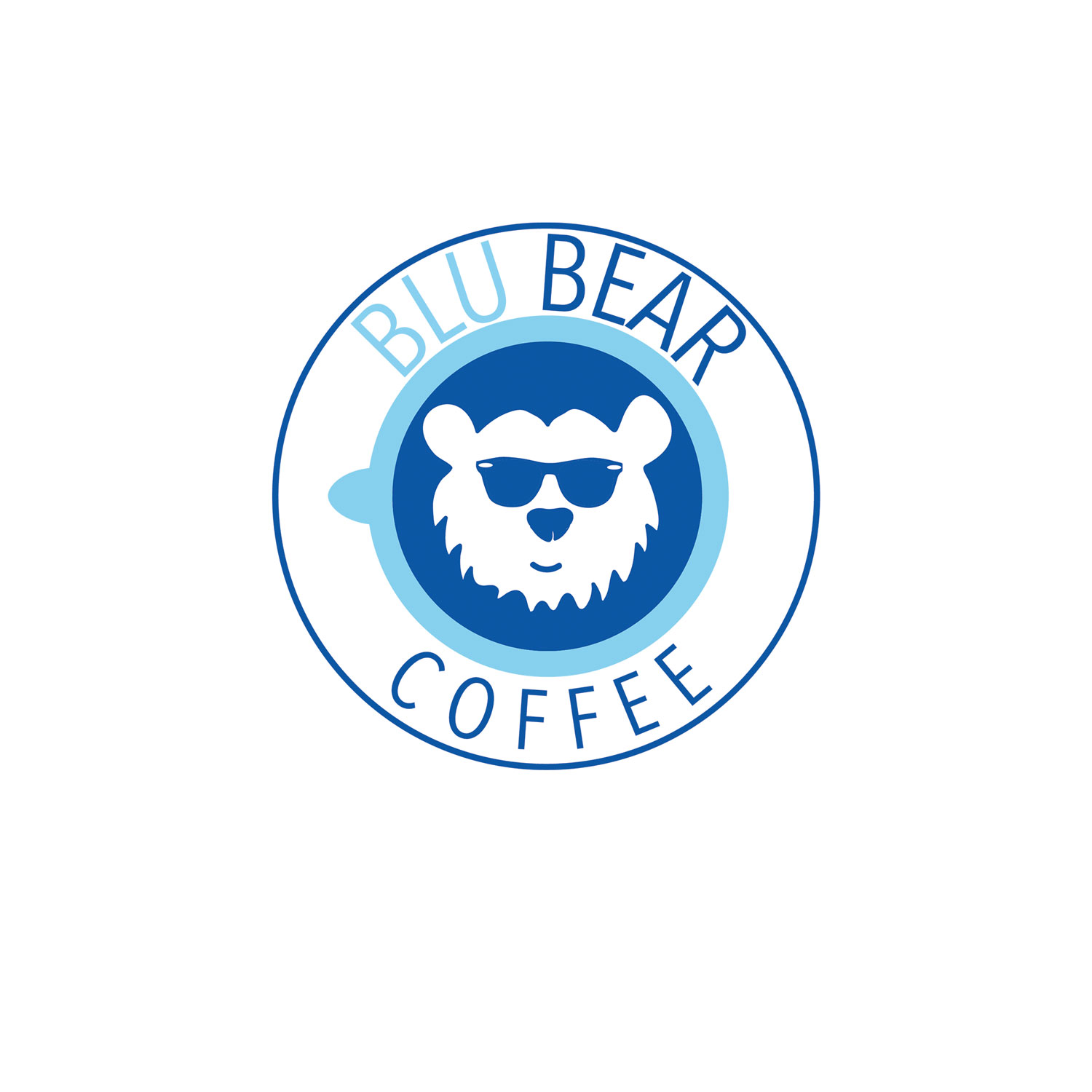 Logo Design by NatachaHoskins 2 for BluBear Coffee | Design #19029308