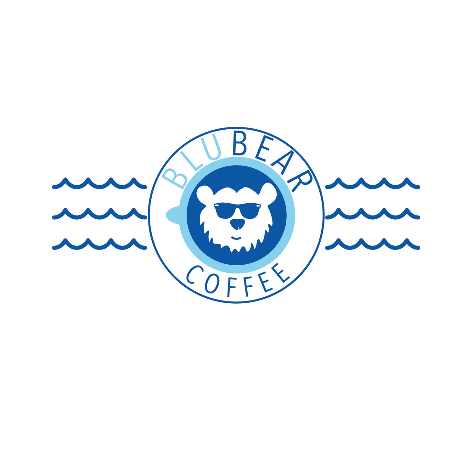Diseño de Logo por NatachaHoskins 2 para BluBear Coffee | Diseño #19131169