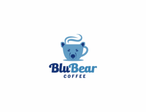 Logo Design by EduMorente for BluBear Coffee | Design #18930501