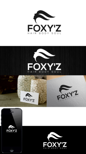 Logo-Design von h27 für Foxy'z Hair Body Soul | Design: #18954307