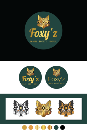 Logo Design by Wild Geek for Foxy'z Hair Body Soul | Design: #18948526