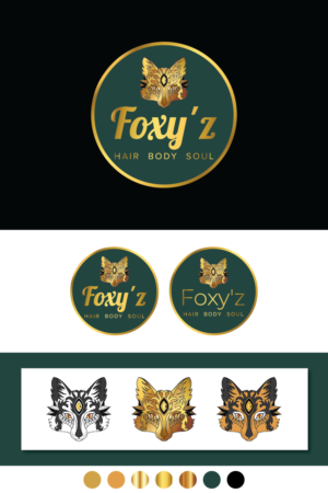 Logo Design by Wild Geek for Foxy'z Hair Body Soul | Design: #18948527
