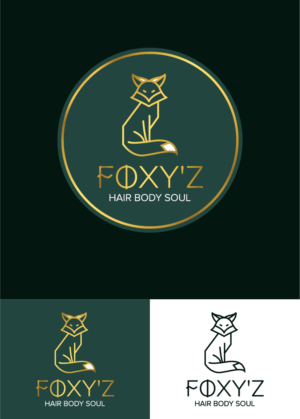 Logo Design by Wild Geek for Foxy'z Hair Body Soul | Design: #18988359