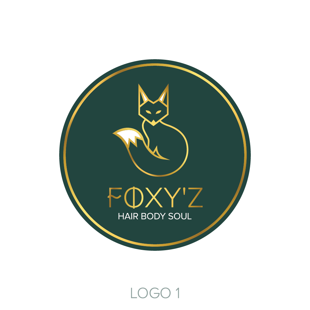 Logo Design by Wild Geek for Foxy'z Hair Body Soul | Design #18992849