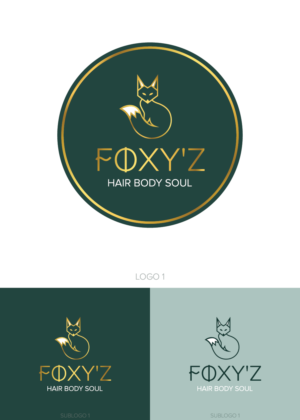 Logo-Design von Wild Geek für Foxy'z Hair Body Soul | Design: #18999930