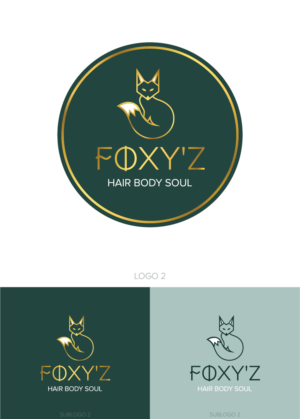Logo-Design von Wild Geek für Foxy'z Hair Body Soul | Design: #18999931