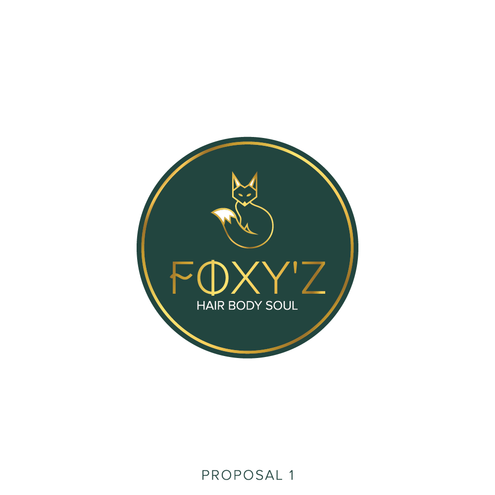 Logo Design by Wild Geek for Foxy'z Hair Body Soul | Design #19025697