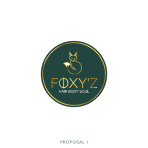 Logo-Design von Wild Geek für Foxy'z Hair Body Soul | Design: #19025697