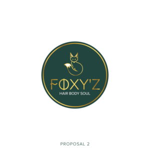 Logo-Design von Wild Geek für Foxy'z Hair Body Soul | Design: #19025698