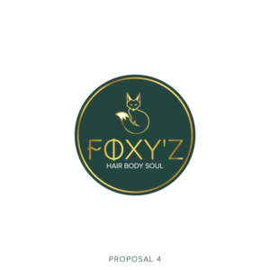 Logo-Design von Wild Geek für Foxy'z Hair Body Soul | Design: #19025699
