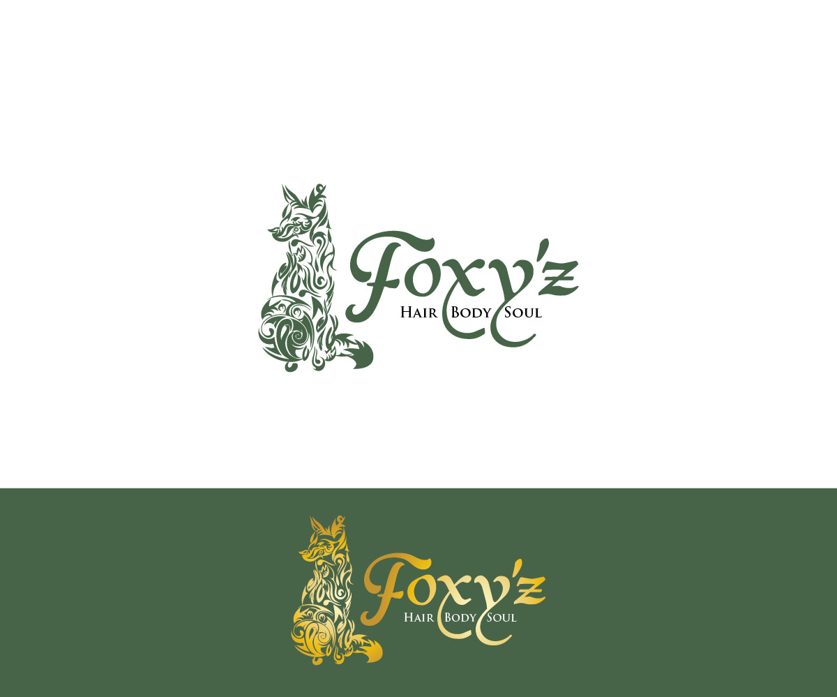 Logo Design by Memona for Foxy'z Hair Body Soul | Design #18957337