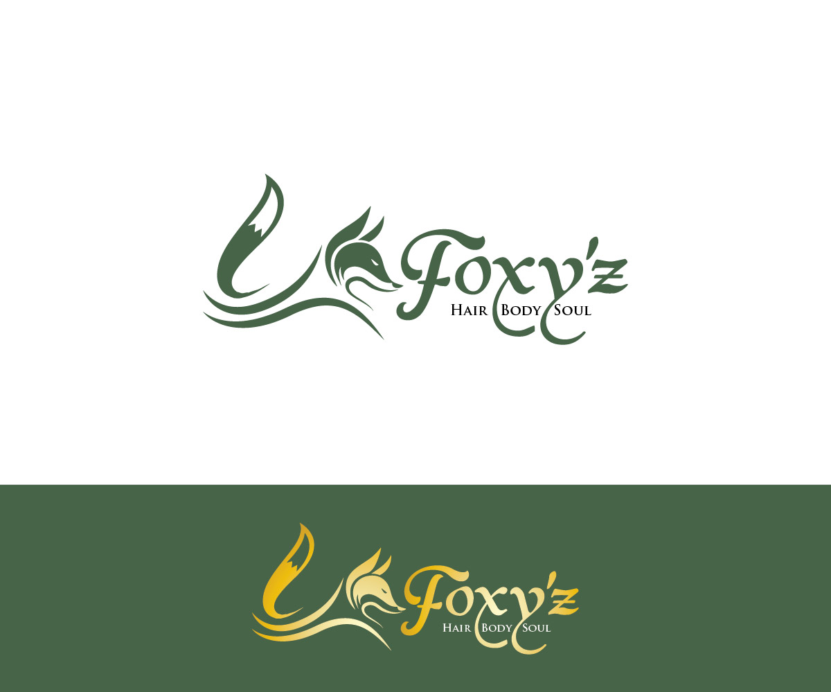 Logo-Design von Memona für Foxy'z Hair Body Soul | Design #18957339