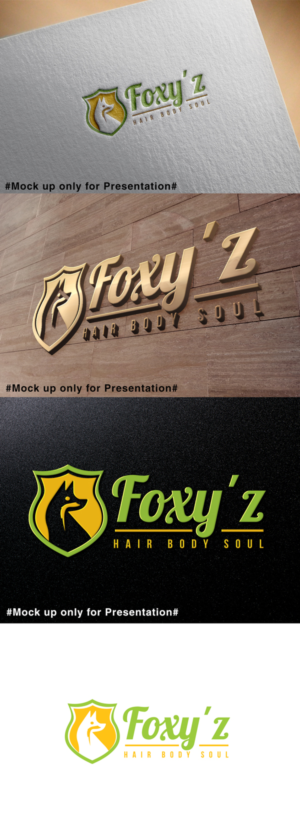 Logo-Design von designmind78 für Foxy'z Hair Body Soul | Design: #18932352