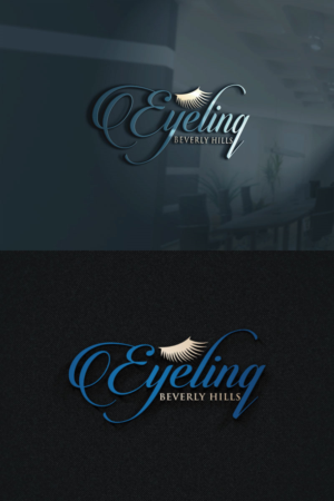 Eyelinq    Beverly Hills(sub title)  | Logo Design by Tasnova 2