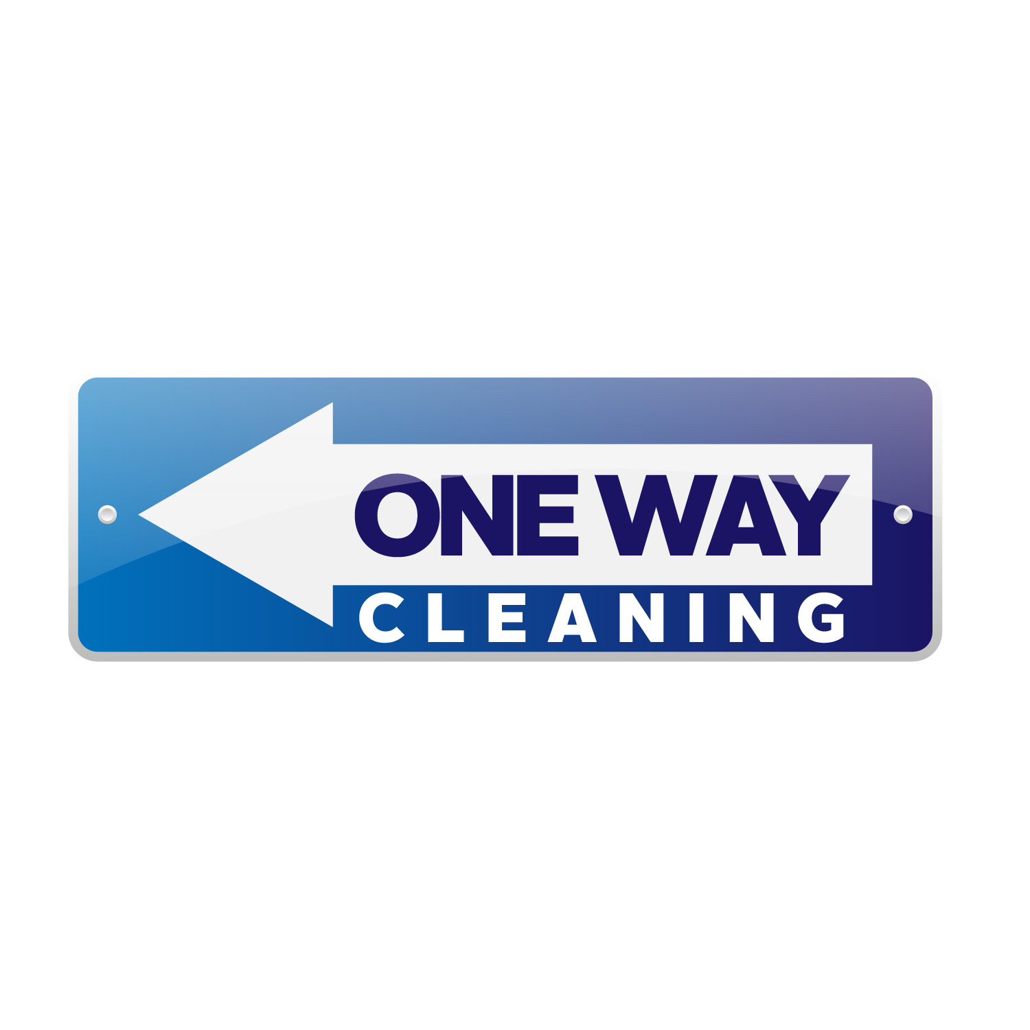 Modern Bold Cleaning Service Logo Design For One Way By Cleaning Service Logo Design
