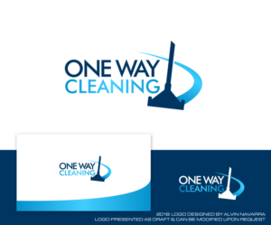 Logo Design by alvinnavarra for One Way Cleaning | Design: #19846366