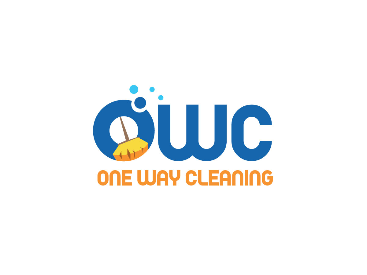 Modern Bold Cleaning Service Logo Design For One Way By Logo Design By Dipanwita Das 2 For One Way Cleaning 19848719