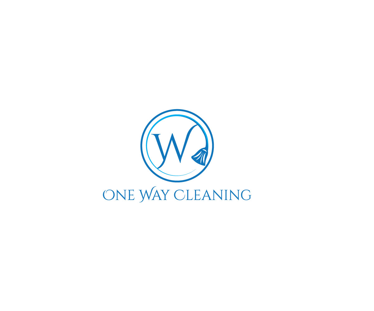 Logo Design by Rosaleen for One Way Cleaning | Design #19866058
