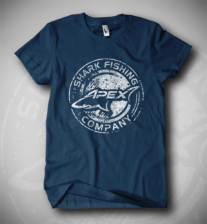 Apex Shark Fishing - T-shirt Design | T-shirt Design by Jonya