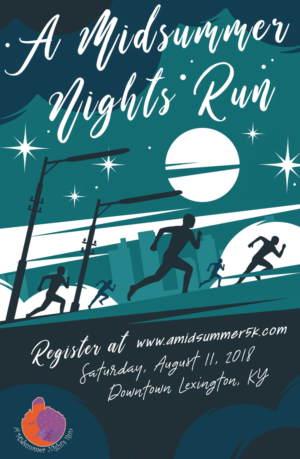 A Midsummer Night's Run Poster | Poster Design by Hyperlight