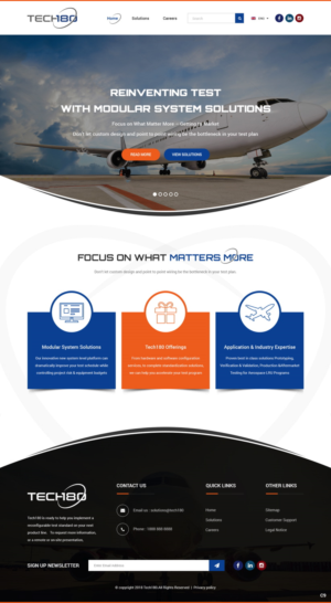 Web Design by pb for Tech180 | Design: #18944802