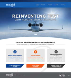 Diseño Web por pb para Tech180 | Diseño: #18944807