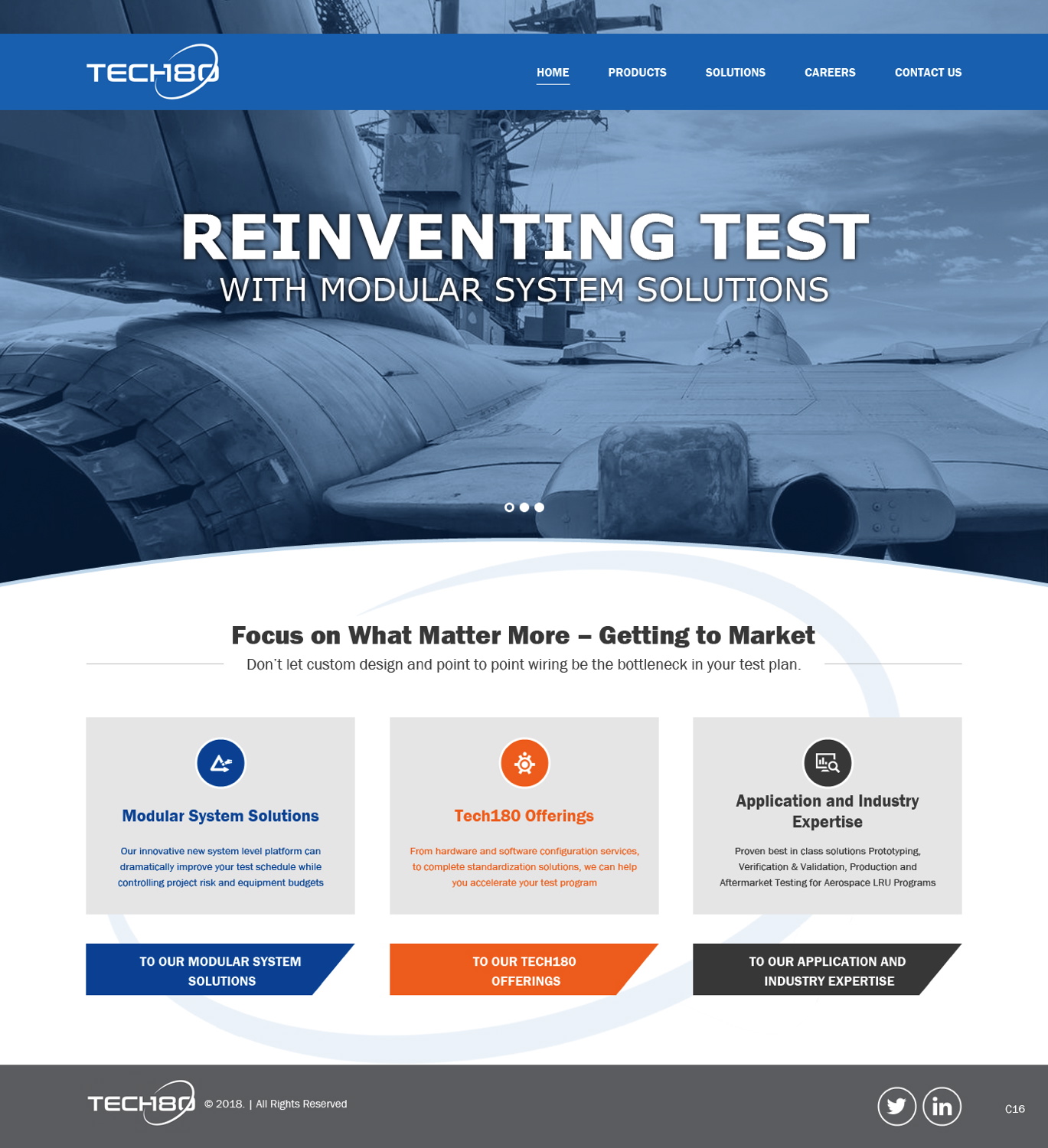Web Design by pb for Tech180 | Design #18944808